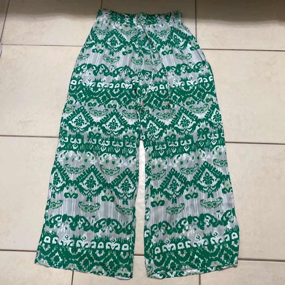 wide leg hippie pants